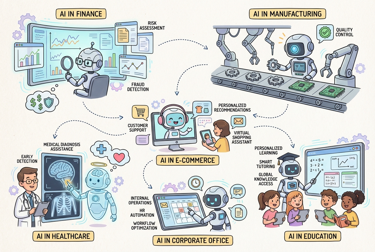 智能体跨行业应用场景概览
