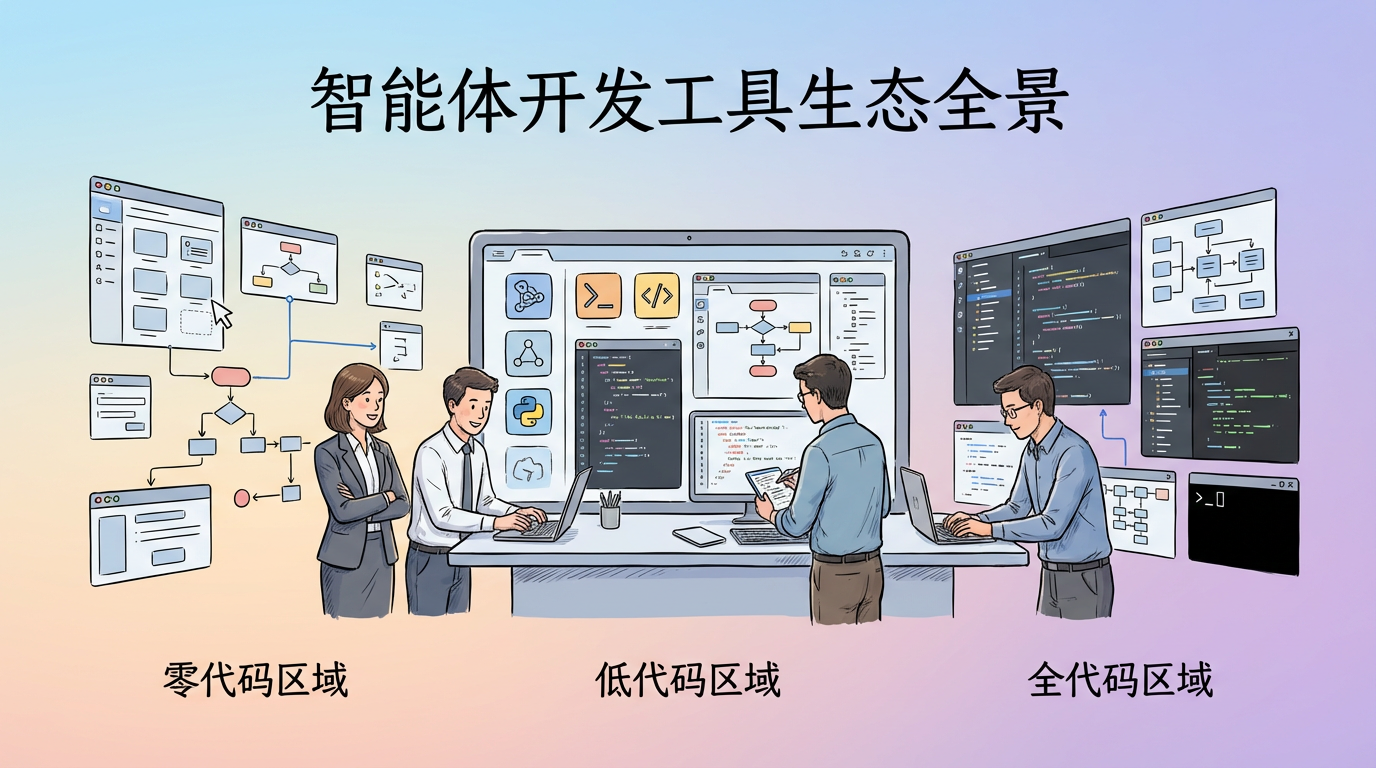 智能体开发工具生态全景